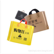 Apparel Store Clothes bags gift packing plastic bag wholesale in stock hand bag